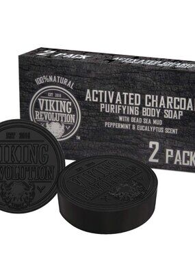 Viking Revolution Activated Purifying Body Body Soap 20g